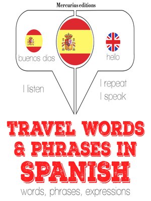 cover image of Travel Words and Phrases in Spanish